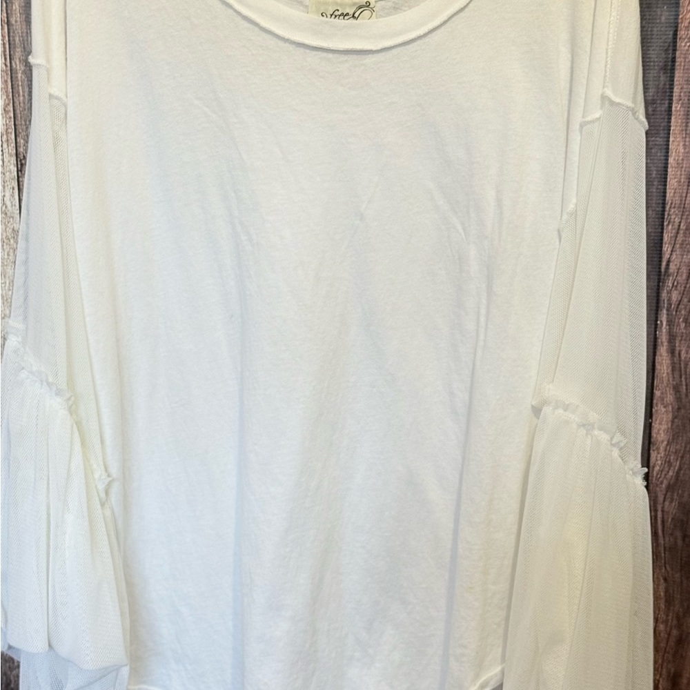 Free People Beautiful Still Got It Boho Statement Top - Picture 6 of 7
